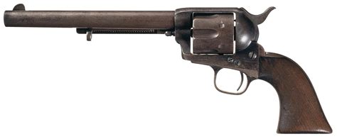 Us Colt Model 1873 Single Action Army Cavalry Revolver