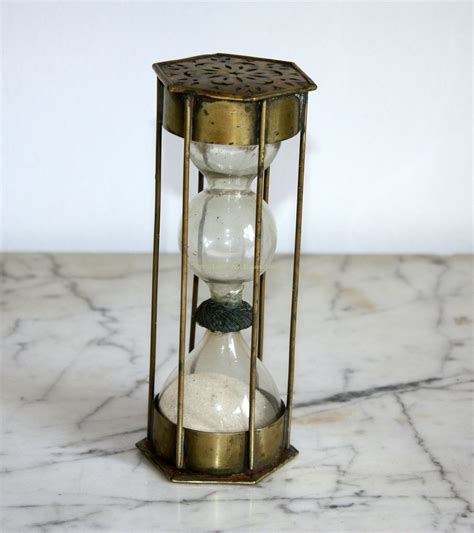 Brass Hourglass C1700 Antique Scientific And Nautical Instruments