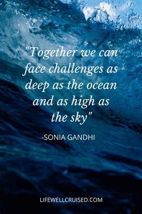 Inspirational Ocean Quotes For Those That Love The Sea Life Well