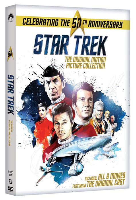 Star Trek Complete Original Motion Picture Collection Series Dvd Boxed