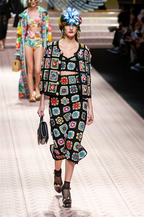 Dolce Gabbana Ready To Wear Spring 2019 Crochet Clothes Crochet Dress