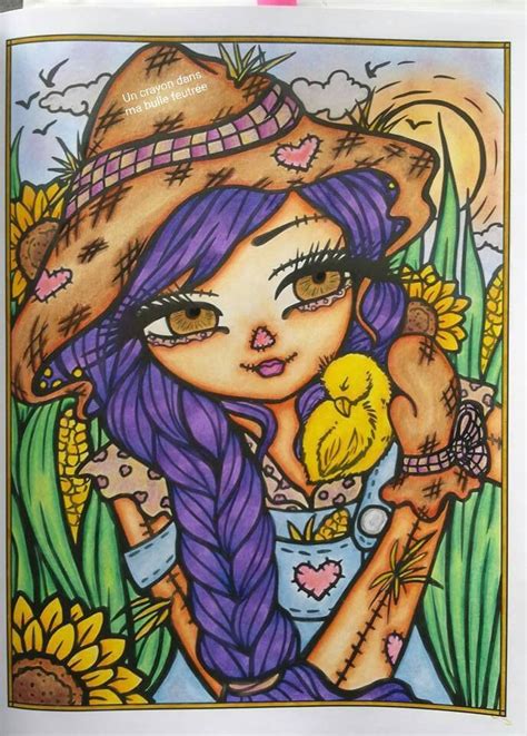 See more ideas about hannah lynn, coloring pages, coloring books. "Sweet Scarecrow" Enchanted Halloween - Hannah Lynn ...