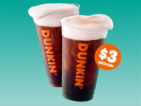 Dunkin Donuts Debuts Their New Cold Brew With Sweet Cold Foam