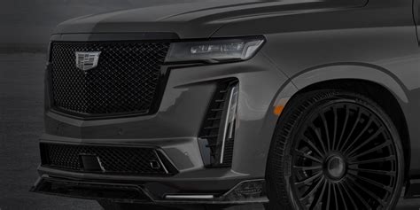 Mansory Carbon Fiber Body Kit Set For Cadillac Escalade Buy With