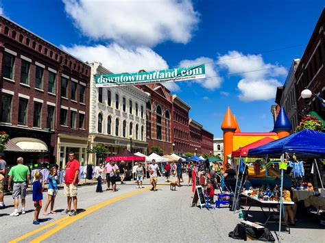 Street Party And Sidewalk Sales Draw Crowds To Downtown Rutland