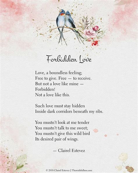 30 Fresh Forbidden Love Poems Poems Ideas
