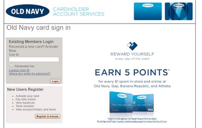 There are two credit cards that you can get to use at old navy and you can apply for either of the two old navy credit cards directly from an old navy store or online through your eservice.oldnavy.com make a. Old Navy Credit Card Login and Payment | Credit card