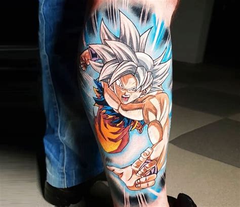 Goku Tattoo By Marek Hali Post 27632 Tattoos Dragon Ball Tattoo Z
