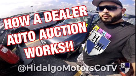 How A Dealer Auto Auction Works Live Bidding And Live Example Youtube