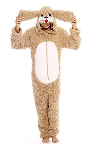 The animal onesies costumes includes anime characters like pikachu onesie, totoro onesies, fierce animals like dinosaur onesies, unicorn onesies, cute and lovely pet like cat onesies. Fuzzy Dog Onesie for Adults | Adult onesie pajamas, Adult ...
