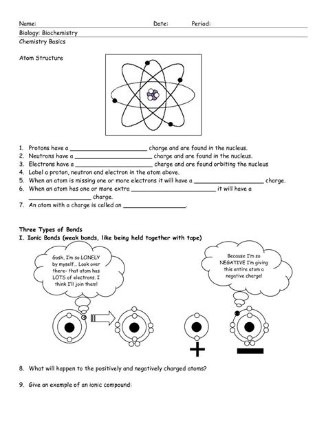 Parts Of An Atom Worksheet Answers Kamberlawgroup