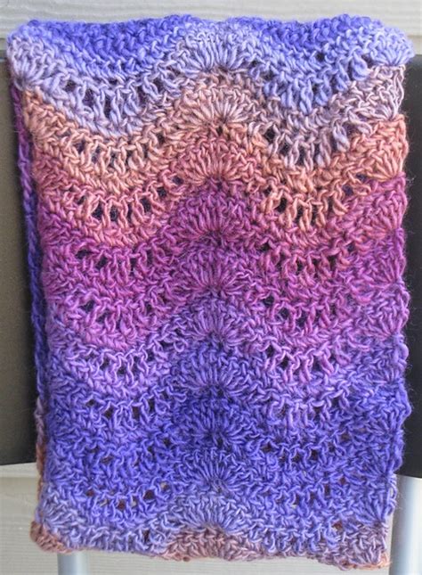 Ch 1, dc7tog, ch 1. Ravelry: Project Gallery for Feather and Fan Scarf pattern ...
