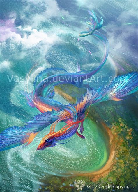 Drake By Vasylina On Deviantart Fantasy Creatures Art Mythical