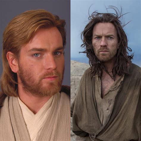 Ewan gordon mcgregor was born on march 31, 1971 in perth, perthshire, scotland, to carol diane (lawson) and james charles mcgregor, both teachers. Ewan McGregor as Jesus kind of looks like Obi-Wan after ...