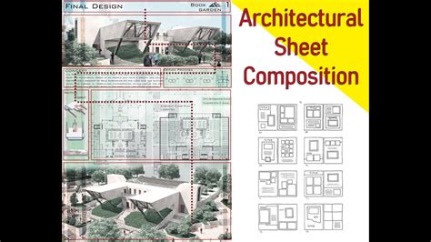 Composition In Architectural Sheet Source Sheet Is Available Youtube