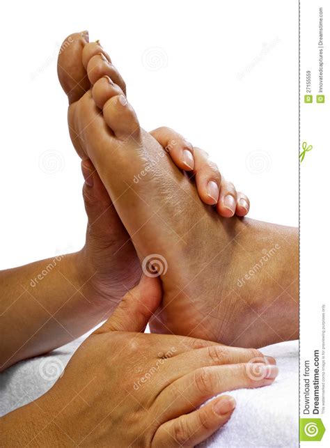 Foot Massage Stock Image Image Of Girl Care Holding 27155559