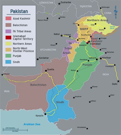 Detailed Regions Map Of Pakistan Pakistan Asia Mapsland Maps Of CLOUD HOT GIRL