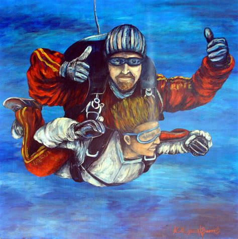 Skydiving Art