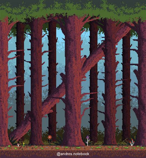 Forest Tileset By Arcade Island
