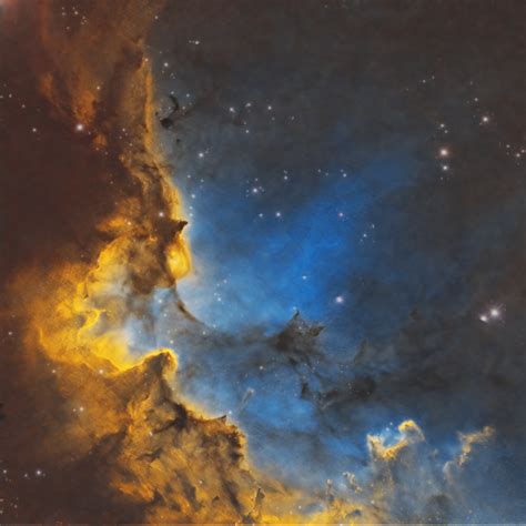 Ngc 7380 Wizard Nebula Telescope Live