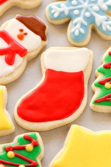 At first, the dough will appear crumbly but will come together and stick if squeezed with hands. Soft Christmas Cut-Out Sugar Cookies - Live Well Bake Often