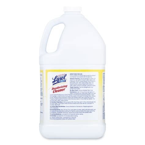 Professional Lysol Brand Disinfectant Deodorizing Cleaner Concentrate
