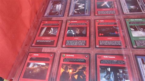 36 X Collectable Star Wars Trading Cards Mint Condition