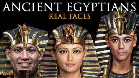 Ancient Egyptian Pharaohs Real Faces Youtube