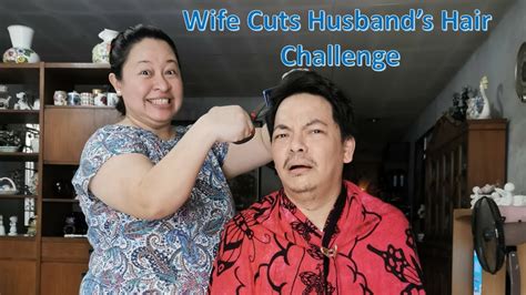 Wife Cuts Husbands Hair Amazing Result Youtube