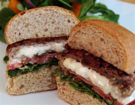 Brie Stuffed Turkey Burger Recipe Chef Services Group