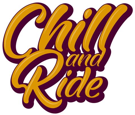 Chill And Ride Motorcycle Stickers Tenstickers
