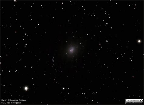 Ngc 185 Dwarf Spheroidal Galaxy In Pegasus Here Is A Vie Flickr