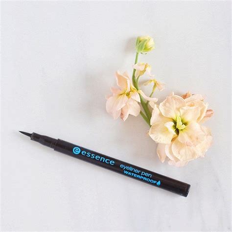 Essence Eyeliner Pen Waterproof In Deep Black Photos Review Swatches