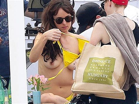 Dakota Johnson Nude And Topless In Bikini The Fappening