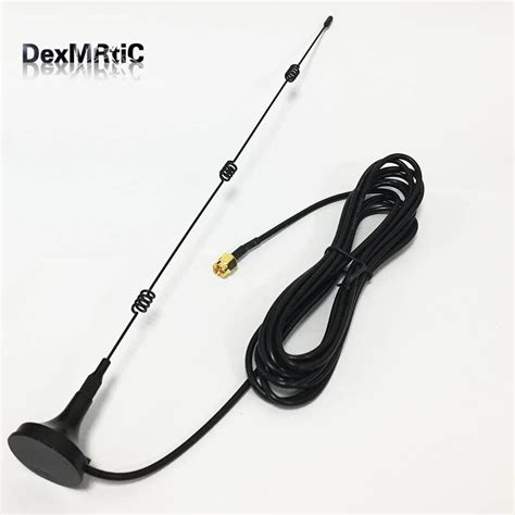 1pc 24ghz Wifi Antenna 12dbi High Gain Sucker Aerial Indoor Signal