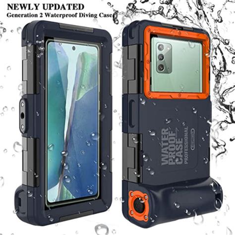 15m Diving Underwater Waterproof Case Samsung S21 S20 Ultra S10 S9 S8