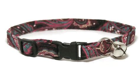 We are excited to create for you the same quality products that dawn provided for many years. Fancy Cat Collar Vintage Wine Paisley Breakaway by ...