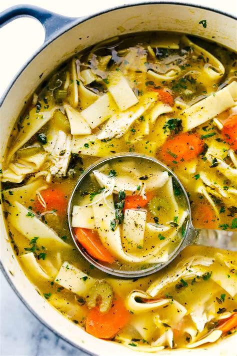 Literally The Best Chicken Noodle Soup Recipe Blogpapi