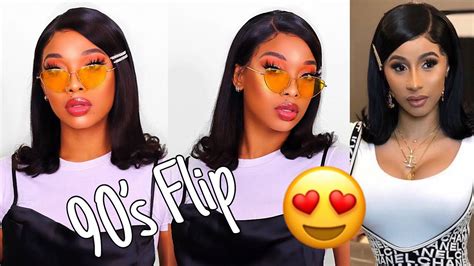 We would like to show you a description here but the site won't allow us. 90'S HAIR FLIP Tutorial -CARDI B inspired hairstyle- ft ...