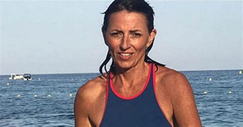 Hotter Than Ever Davina McCall 49 Shows Off Killer Abs In Scorching