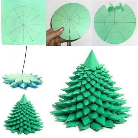The Perfect Diy Unique Paper Christmas Tree The Perfect Diy The