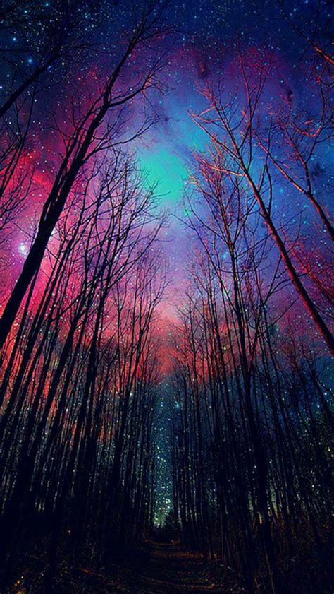 Galaxy Forest Wallpaper By Sherrilynn80 Ae Free On Zedge