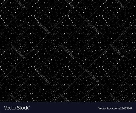 Stars Background Night Sky Seamless Pattern Vector Image