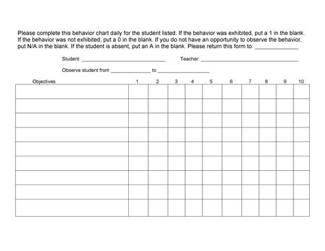 Free printable behavior charts help you to create charts that help to recognize and understand about children or students' behavior in class. 42 Printable Behavior Chart Templates for Kids ᐅ TemplateLab