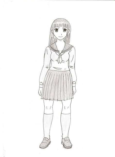 Girl Drawing Full Body At Explore Collection Of