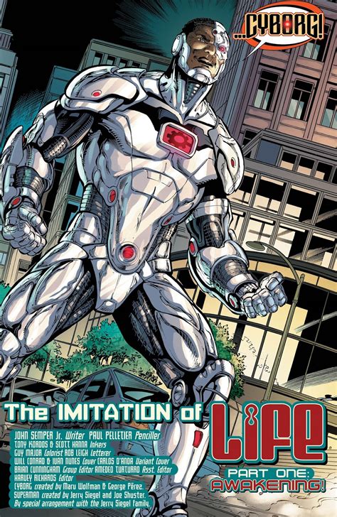 Weird Science Dc Comics Preview Cyborg 1