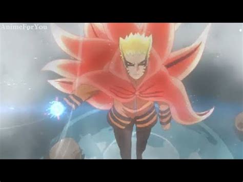 Naruto Rasengan In Baryon Mode Naruto Vs Isshiki Youtube
