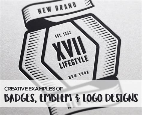 35 Creative Badge And Emblem Logo Designs For Inspiration Logos
