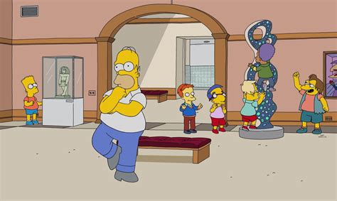 Os Simpsons Homer Ladrão De Arte Na Sinopse E Cenas Do Episódio 29x12 Minha Série