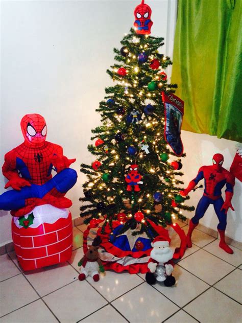 Christmas marvel tree Elf On The Shelf, Christmas Tree, Marvel, Holiday